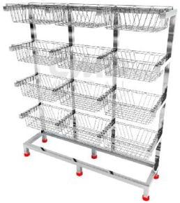 CSSD Basket Rack