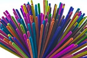 Colored Unscented Incense Sticks