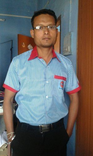 Indian Oil Petrol Pump Uniform Half Shirt