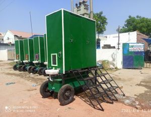 Two Seater Mobile Toilet Van