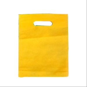 D Cut Non Woven Yellow Bags
