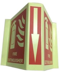 Fire Extinguisher Sign Board