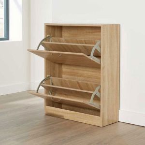 Wooden Shoe Rack