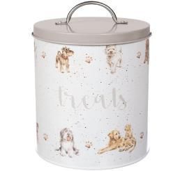 White Pet Food Container