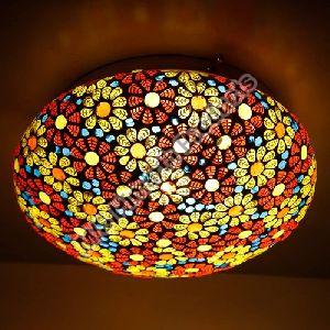 Handmade Mosaic Ceiling Lamp