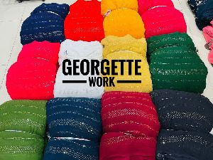 Georgette heavy fabric