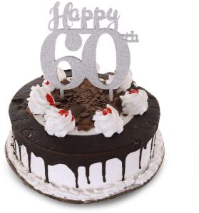 60th Birthday Cake Topper