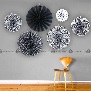 Black Paper Fans