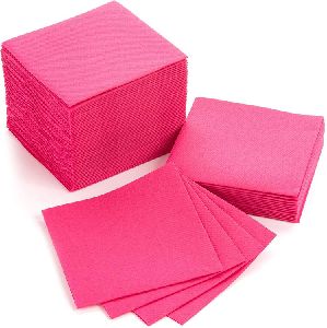 Hot Pink Paper Napkins