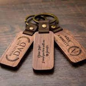 Wooden Keychain