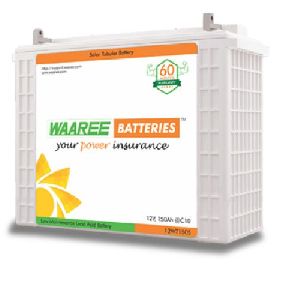 Waaree Solar Tubular Battery