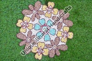 14 Inch Glass Beaded Table Mats