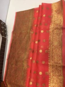 Banarasi handloom Kora organza saree