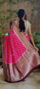 Wedding wear Banarasi saree