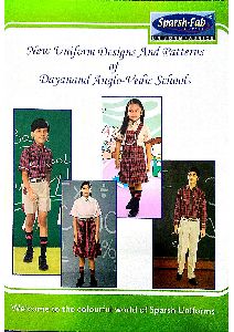 DAV School Uniform Fabric