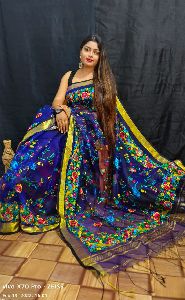 Reshom Silk Jamdani Sarees