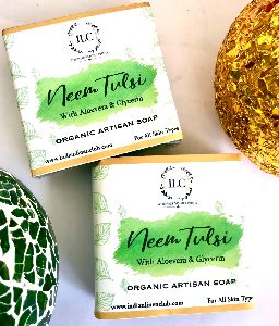 Neem Tulsi with Aloe Vera & Glycerin Organic Artisan Soap