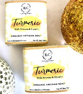 Turmeric with Aloe Vera & Glycerin Organic Artisan Soap