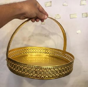 Metal Decoration & Gifting Basket