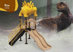 Rox Dinosaur Collection Playground Slide and Swing Set