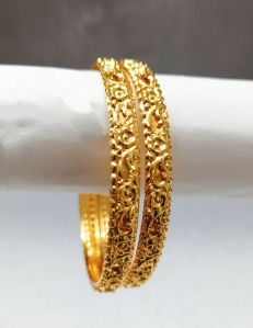 Gold Plated Designer Bangles