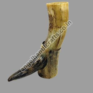 10 Inch Buffalo Drinking Horn