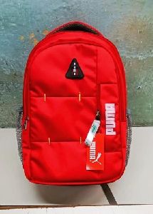 Red Fashionable College Bag