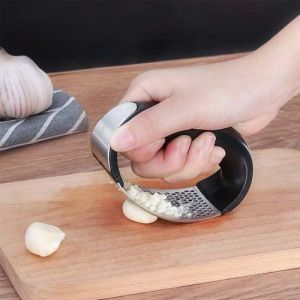 Manual Stainless Steel Garlic Press