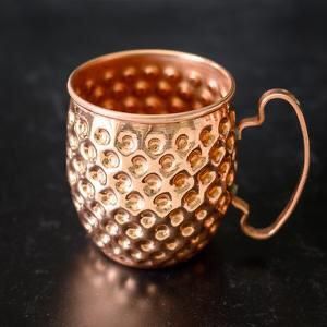 Sahi Hai Copper Dotted Hammered Beer Mug