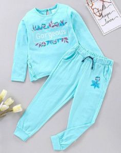 FLGMS 002 Girls Top & Pajama Set