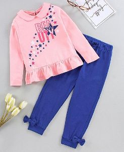 FLGMS 006 Girls Top & Pajama Set