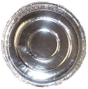 Silver Paper Plate