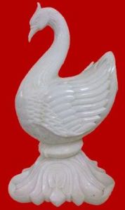 Marble Duck Statue