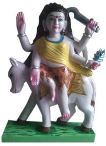 Marble Kalratri Statue