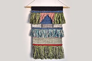 Hand Knitted Wall Hanging