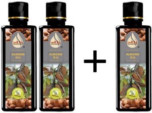 Buy 2 Get 3 Pure Cold Pressed Almond Oil (Pack of 3)-100ml