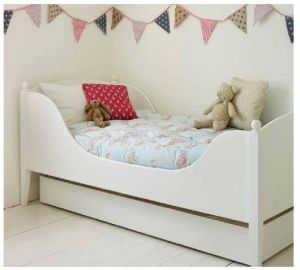 Single Size Bed with Drawers