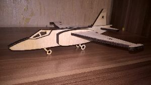 Laser Cut Wooden Toy Airplane