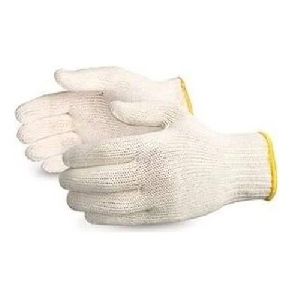 Cotton Knitted Safety Gloves