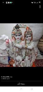 lord radha krishna statue