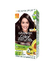 Garnier Color Naturals Creme Hair Color (3 Darkest Brown)