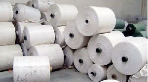 Polypropylene Plain Woven Fabric Roll