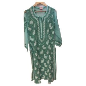 Georgette Long Kurta