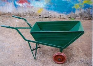 Double Wheelbarrow Trolley