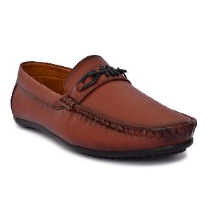 Mens Rust Loafer Shoes