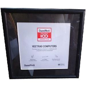 certificate frame