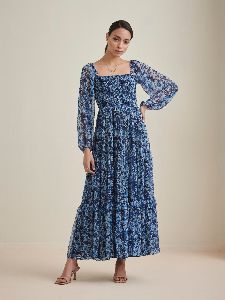 Floral Tiered Maxi Dress