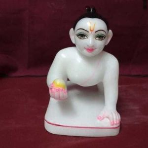 Marble Laddu Gopal Statue