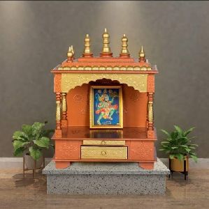 Designer Wooden Temple