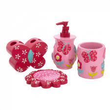 Butterfly Bathroom Set